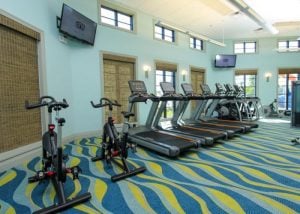 Treadmills, Fitness Center at Championsgate Resort Orlando