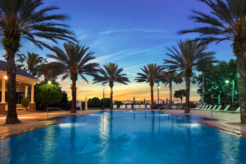 Water Pools at Reunion Resort Fl;orida
