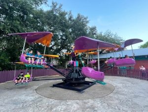 Riding Gwazi Gliders Busch Gardens