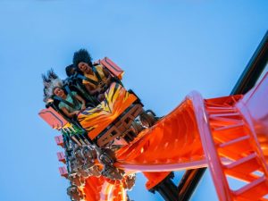 Riding Tigris Busch Gardens