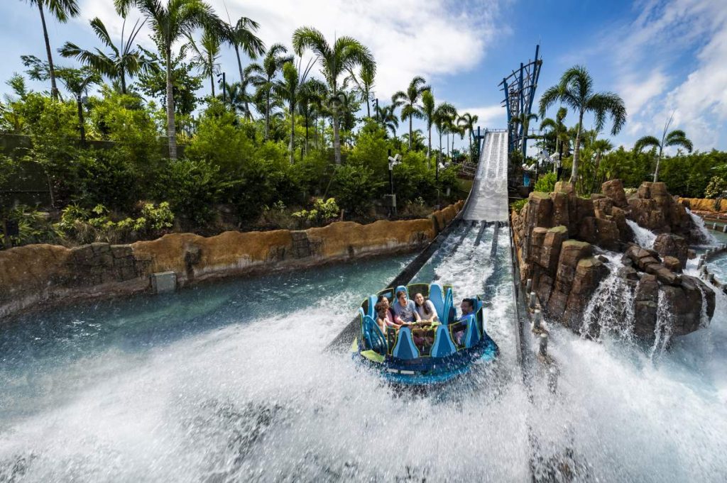 Infinity Falls at SeaWorld Orlando