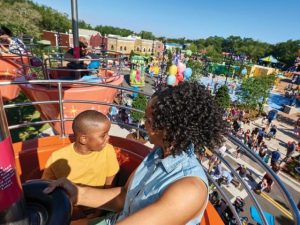 Riding Abby's Flower Tower