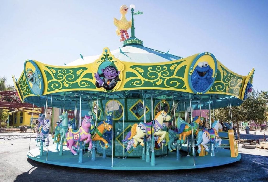 Sunny Day Carousel SeaWorld Orlando