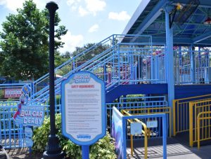 Super Grover's Box Car Derby Restrictions