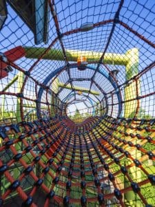 Inside Canopy Climb at Wild Oasis