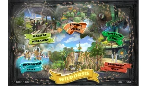Wild Oasis Map - Busch Gardens Tampa Bay